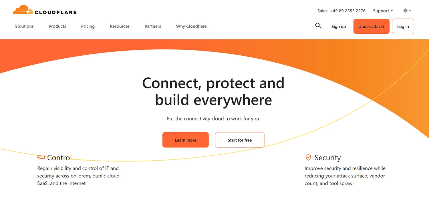 افزایش امنیت سایت با افزونه وردپرس Cloudflare
