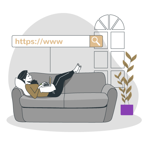 خطوط تیره در URL