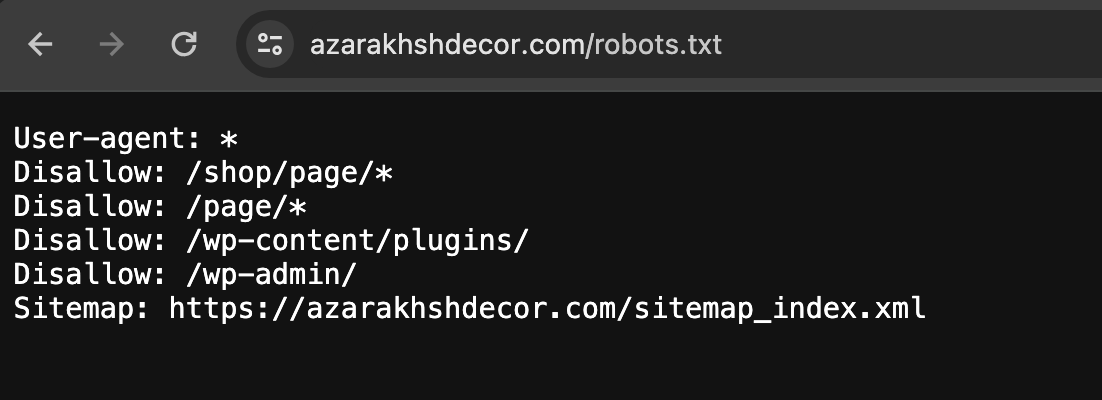 فایل Robots