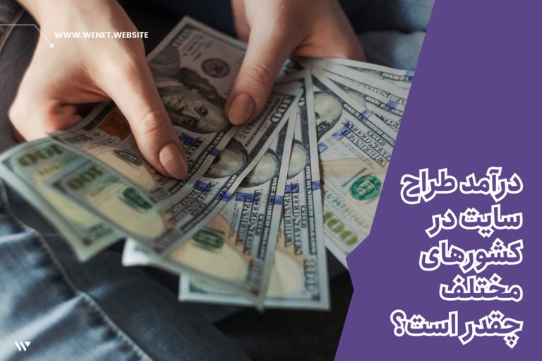 درآمد طراحی سایت در امریکا