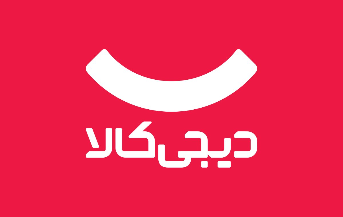 لوگو معروف دیجی کالا طرح لبخند