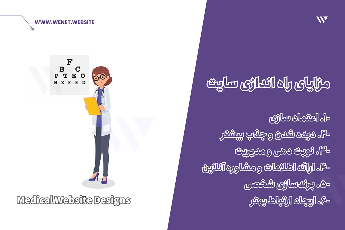 طراحی سایت کلینیک پزشکی
